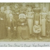 Het gezin van Johannes Arnoldus van den Bergh, Vierlingsbeek 1898